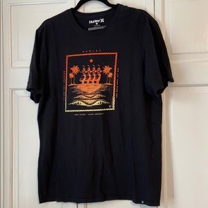 Hurley Black Graphic Tee